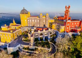 Lais Puzzle - Blick auf den Palácio da Pena in Sintra, Portugal - 100, 200, 500 & 1.000 Teile