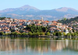 Lais Puzzle - Stadt Kastoria und Orestiada-See, Griechenland - 100, 200, 500 & 1.000 Teile