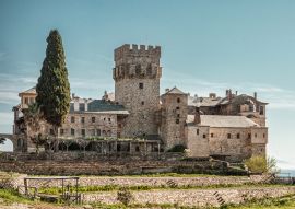 Lais Puzzle - Kloster Stavronikita, Berg Athos, Chalkidiki, Griechenland - 100, 200, 500 & 1.000 Teile