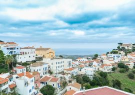 Lais Puzzle - Kea Insel Kykladen Griechenland, Gebäude und Natur Hintergrund - 100, 200, 500 & 1.000 Teile