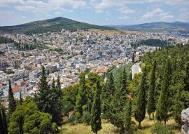 Lais Puzzle - Panoramablick auf die Stadt Lamia, Zentralgriechenland - 100, 200, 500 & 1.000 Teile