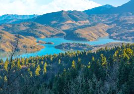 Lais Puzzle - Panoramablick auf den Plastira-See (Limni Plastira) Griechenland - 100, 200, 500 & 1.000 Teile