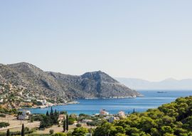 Lais Puzzle - Schöne Meereslandschaft auf der Insel Salamis, Griechenland, Mittelmeer. - 100, 200, 500 & 1.000 Teile