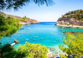 Lais Puzzle - Die malerische Anthony Quinn Bucht auf der Insel Rhodos, Mittelmeer, Griechenland - 100, 200, 500 & 1.000 Teile