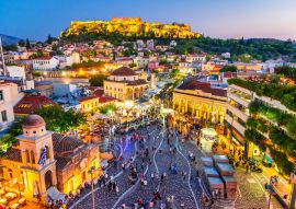 Lais Puzzle - Athen, Griechenland - Monastiraki-Platz und Akropolis - 100, 200, 500 & 1.000 Teile