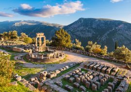 Lais Puzzle - Tempel der Athena Pronaia im antiken Delphi, Griechenland - 100, 200, 500 & 1.000 Teile