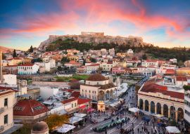 Lais Puzzle - Athen, Griechenland - Monastiraki-Platz und antike Akropolis - 100, 200, 500 & 1.000 Teile