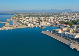 Lais Puzzle - berühmte Küstenstadt und Hafen von Kalamata, Südpeloponnes, Griechenland - 100, 200, 500 & 1.000 Teile