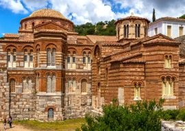 Lais Puzzle - Hosios Loukas, ein mittelbyzantinisches griechisch-orthodoxes Kloster, das zum UNESCO-Weltkulturerbe gehört, in der Region Böotien, Mittelgriechenland - 100, 200, 500 & 1.000 Teile