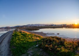 Lais Puzzle - Sonnenuntergang über dem See Oropos Griechenland - 100, 200, 500 & 1.000 Teile