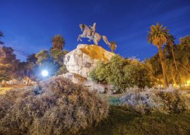 Lais Puzzle - San-Martin-Platz in Mendoza, Argentinien - 100, 200, 500, 1.000 & 2.000 Teile