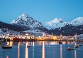 Lais Puzzle - Ushuaia bei Nacht, Tierra del Fuego, Argentinien - 100, 200, 500, 1.000 & 2.000 Teile