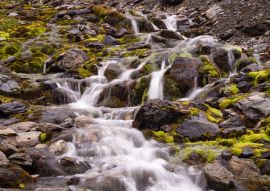 Lais Puzzle - Blick auf einen Wasserfall am Martial-Gletscher, in Ushuaia, Argentinien - 100, 200, 500, 1.000 & 2.000 Teile