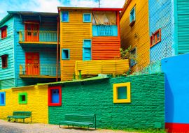 Lais Puzzle - La Boca, Blick auf das bunte Gebäude im Stadtzentrum, Buenos Aires, Argentinien - 100, 200, 500, 1.000 & 2.000 Teile