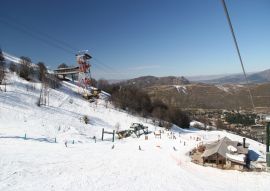 Lais Puzzle - Blick auf das Skigebiet Cerro Catedral, Rio Negro, Argentinien - 100, 200, 500, 1.000 & 2.000 Teile