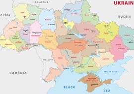 Lais Puzzle - Ukraine Administrativ Verwaltungsgliederung - 100, 200, 500, 1.000 & 2.000 Teile