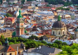 Lais Puzzle - Lviv bei Sonnenauntergang. - 100, 200, 500, 1.000 & 2.000 Teile