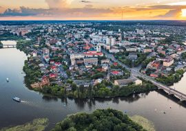 Lais Puzzle - Vinnitsa Ukraine Stadtbild Luftaufnahme Panorama Vinnytsia - 100, 200, 500, 1.000 & 2.000 Teile