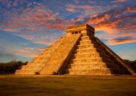 Lais Puzzle - El Castillo (Kukulkan-Tempel) bei Sonnenuntergang. Chichen Itza, Mexiko - 100, 200, 500 & 1.000 Teile