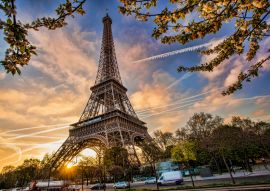 Lais Puzzle - Eiffelturm gegen den Sonnenaufgang in Paris, Frankreich - 100, 200, 500 & 1.000 Teile