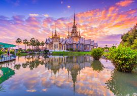 Lais Puzzle - Non Khum Tempel; Der Tempel von Sondej Toh in Thailand - 1.000 Teile