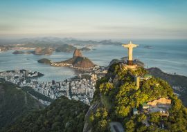 Lais Puzzle - Luftaufnahme der Christ- und Botafogo-Bucht aus einem hohen Winkel - 100, 200, 500 & 1.000 Teile