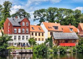 Lais Puzzle - Alter Teil der Marktstadt Nyborg, Dänemark - 100, 200, 500 & 1.000 Teile
