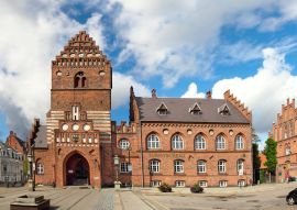 Lais Puzzle - Roskilde - Platz und Altes Rathaus, Dänemark - 100, 200, 500 & 1.000 Teile