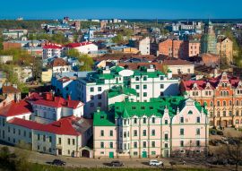 Lais Puzzle - Viborg alte Stadt Luftaufnahme - 100, 200, 500 & 1.000 Teile