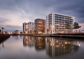 Lais Puzzle - Stadtkomplex am Hafen von Odense, Dänemark - 100, 200, 500 & 1.000 Teile