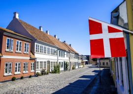 Lais Puzzle - Straße in Odense, Dänemark, Fünen, Odense - 100, 200, 500 & 1.000 Teile