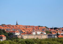 Lais Puzzle - Rotes Dach in der Stadt Randers Dänemark - 100, 200, 500 & 1.000 Teile