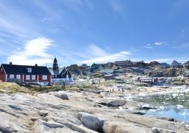 Lais Puzzle - Grönland. Stadt Ilulissat - 1.000 Teile