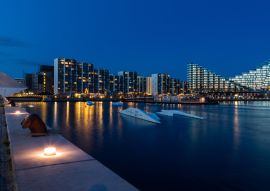 Lais Puzzle - Aarhus bei Nacht, Dänemark - 100, 200, 500 & 1.000 Teile