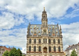 Lais Puzzle - Äußeres des mittelalterlichen gotischen Rathauses von Oudenaarde, Belgien - 100, 200, 500 & 1.000 Teile