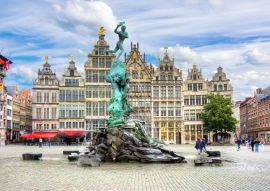Lais Puzzle - Brabo-Brunnen auf dem Marktplatz, Antwerpen, Belgien - 100, 200, 500 & 1.000 Teile