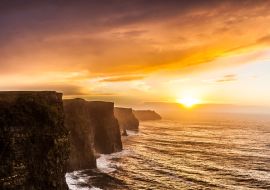 Lais Puzzle - Cliffs of Moher bei Sonnenuntergang in Co. Clare, Irland Europa - 1.000 Teile