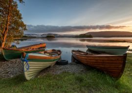 Lais Puzzle - Boote auf dem Lough Corrib, Grafschaft Galway, Connemara, Irland - 100, 200, 500 & 1.000 Teile
