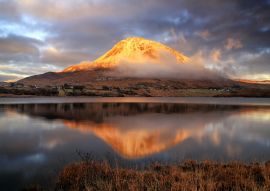 Lais Puzzle - Sonnenuntergang am Mount Errigal, Grafschaft Donegal, Irland - 100, 200, 500 & 1.000 Teile