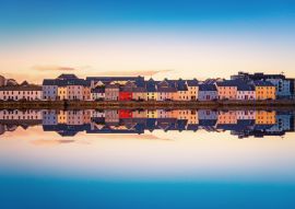 Lais Puzzle - Schöner Panoramablick auf den Sonnenuntergang über dem Claddagh Galway in Galway City, Irland - 100, 200, 500 & 1.000 Teile
