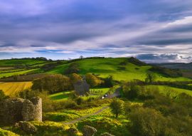 Lais Puzzle - Felsen von Dunamase Grafschaft Laois, Irland, Panoramablick - 100, 200, 500 & 1.000 Teile