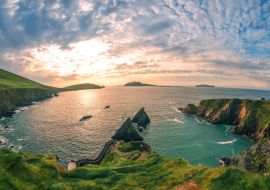 Lais Puzzle - Ring of Dingle Peninsula Kerry Irland Dunquin Pier Harbor Rock Stone Cliff Landscape Seascape - 1.000 Teile