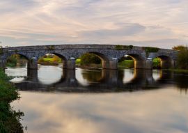 Lais Puzzle - Dunrally Bridge, über den Fluss Barrow an der Grenze zwischen Laois und Kildare, Irland - 100, 200, 500 & 1.000 Teile