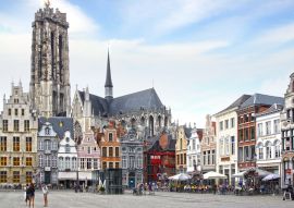 Lais Puzzle - Die St. Rumbold-Kathedrale am Grote Markt. Mechelen - 100, 200, 500 & 1.000 Teile