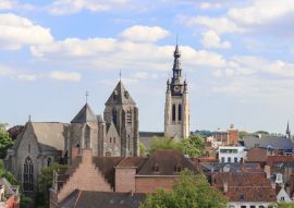 Lais Puzzle - Kirche die Stadt Kortrijk in Flandern, Belgien - 100, 200, 500 & 1.000 Teile