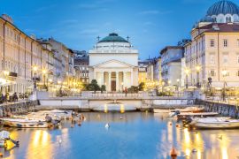 Lais Puzzle - Canal Grande im Stadtzentrum von Triest, Italien - 2.000 Teile