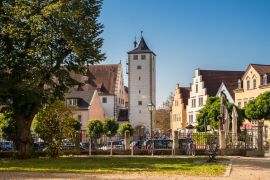 Lais Puzzle - Blick auf das Bamberger Tor in Haßfurt - 2.000 Teile