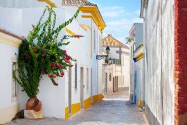 Lais Puzzle - Straße in Faro, Algarve, Portugal - 2.000 Teile