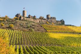 Lais Puzzle - Mosel - Burg Thurant mit Weinberg - 2.000 Teile