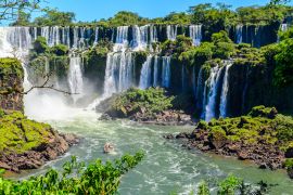 Lais Puzzle - Blick auf die Iguazu-Fälle von Argentinien aus - 2.000 Teile